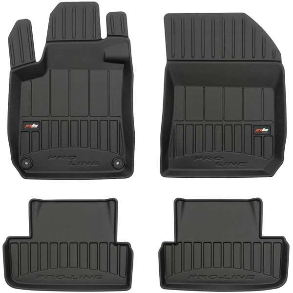 Gummimatta, kupé	 3D PROLINE Peugeot 308 II 2013-... Frogum 3D409