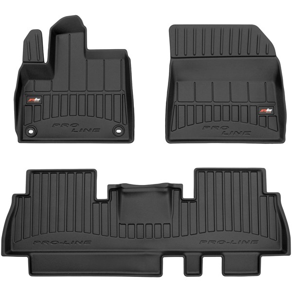 Gummimatta, kupé	 3D PROLINE CITROEN Berlingo III 2018-... Frogum
