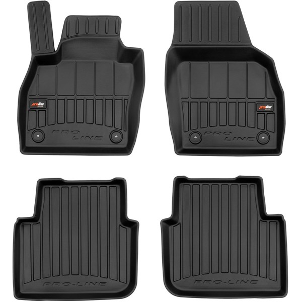 Gummimatta, kupé	 3D PROLINE Skoda Kamiq 2019-... Frogum 3D409613