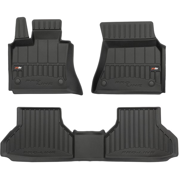 Gummimatta, kupé	 3D PROLINE BMW X6 I E71 2007-2014 Frogum 3D4098