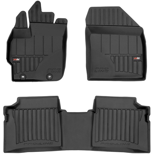 Gummimatta, kupé	 3D PROLINE Toyota Prius III HB 2010-2015 Frogum