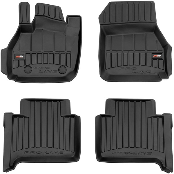 Gummimatta, kupé	 3D PROLINE Renault Zoe HB 2012-... Frogum 3D425