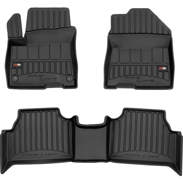 Gummimatta, kupé	 3D PROLINE Hyundai Kona Electric 2018-... Frogu