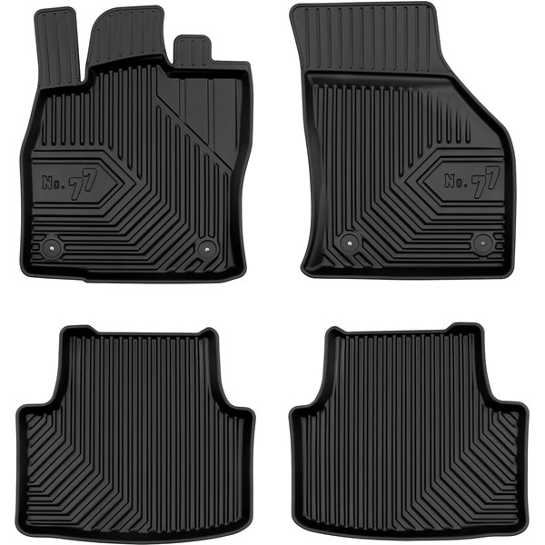 Gummimatta, kupé	2.5D Skoda Octavia III 2013-... Frogum