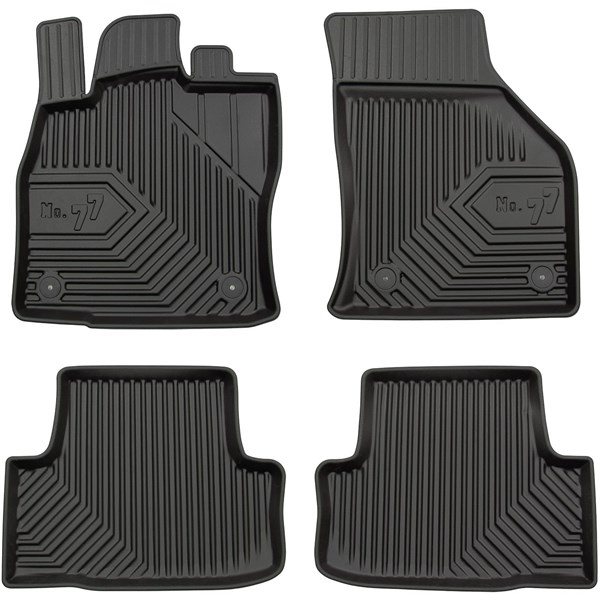 Gummimatta, kupé	2.5D Skoda Karoq 2017-... Frogum 77407053 Frogum