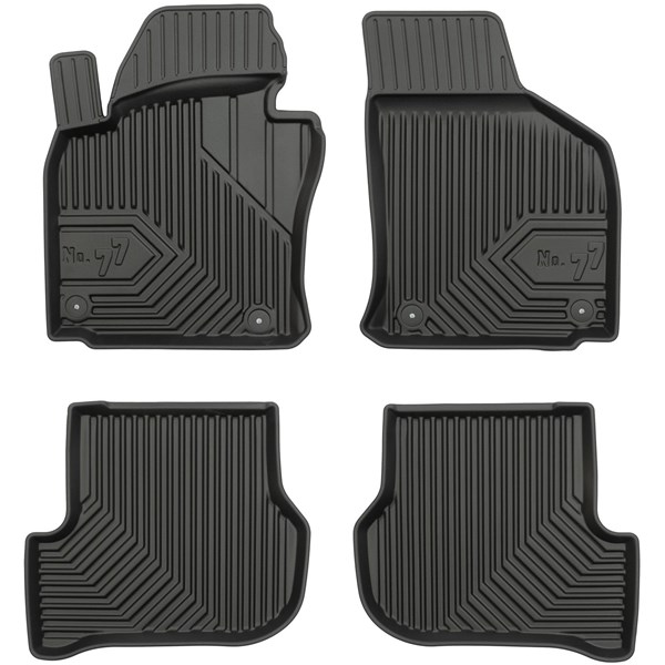 Gummimatta, kupé	2.5D Skoda Octavia II 2004-2013 Frogum