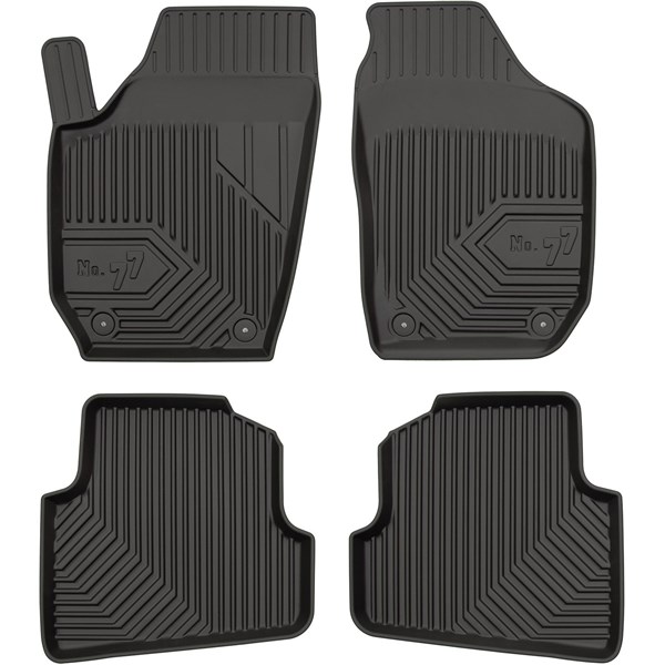 Gummimatta, kupé	2.5D Skoda Fabia II 2007-2014 Frogum 77407220 Frogum