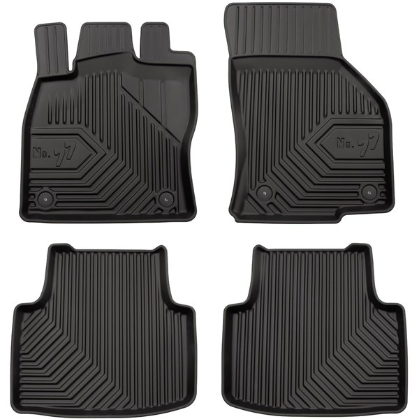 Gummimatta, kupé	2.5D VW Passat B8 2014-... Frogum