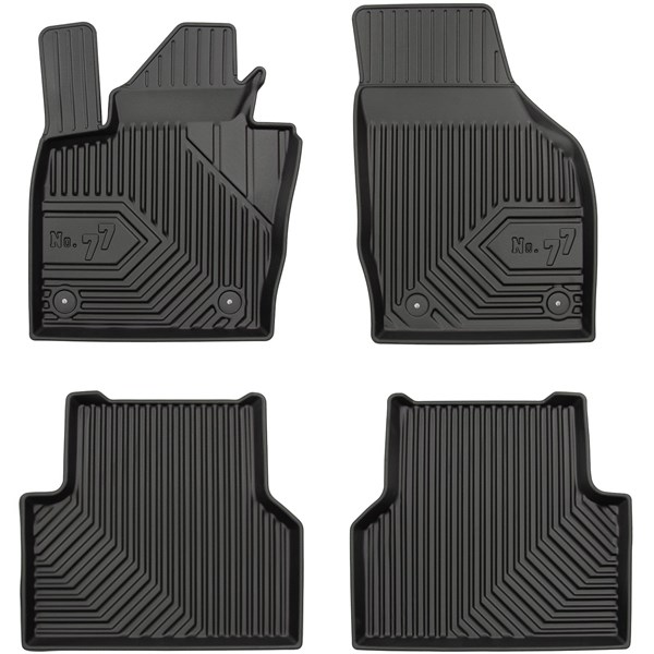 Gummimatta, kupé	2.5D Audi Q3 I 2011-2018 Frogum 77407664 Frogum