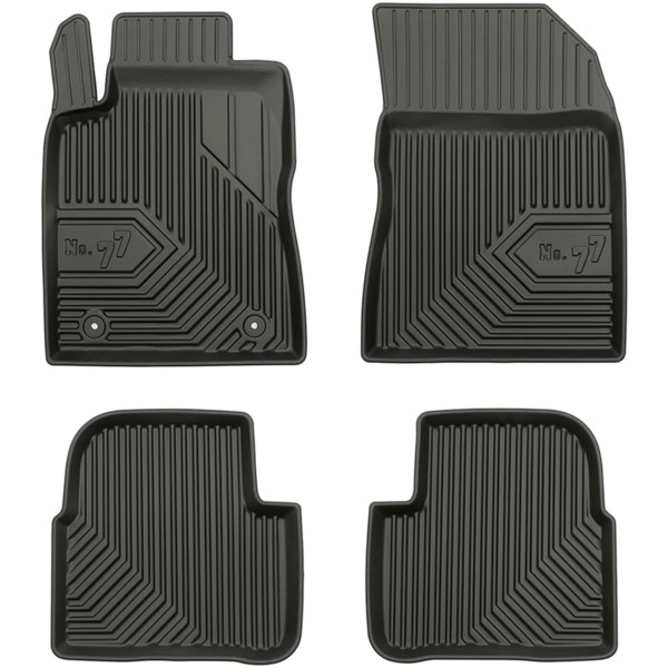 Djupa bilmattor 2.5D CITROEN C3 III 2016- Frogum 77407992 Frogum