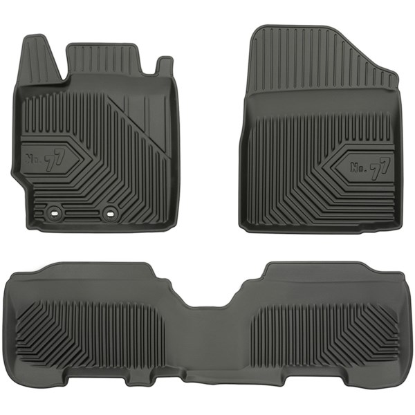 Gummimatta, kupé	2.5D Toyota Yaris II 2005-2011 Frogum 77408401 Frogum