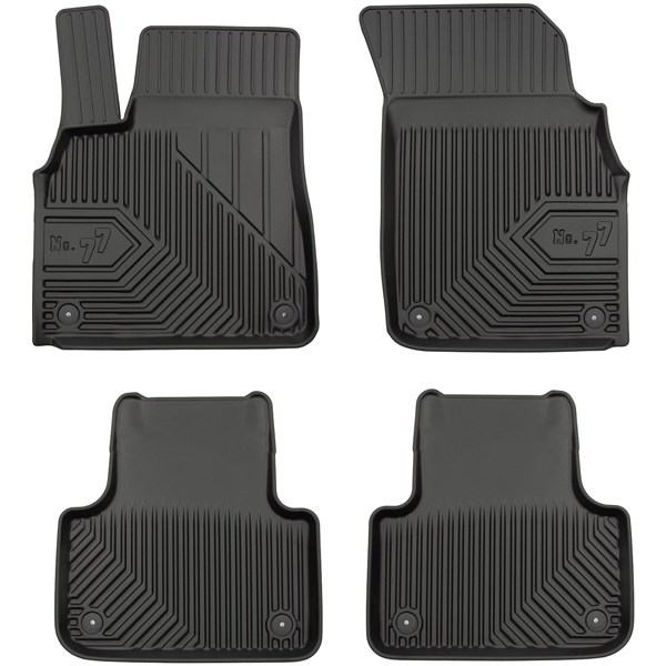Djupa bilmattor 2.5D AUDI Q7 II 2015- Frogum 77408470 Frogum