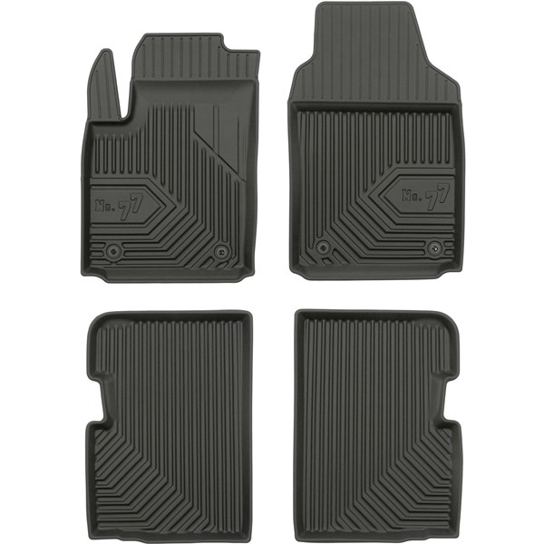 Djupa bilmattor 2.5D FIAT 500 2007- Frogum 77409736 Frogum