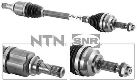 Drivaxel, Fram, Framaxel, framaxel vänster Snr DK55.006 SNR