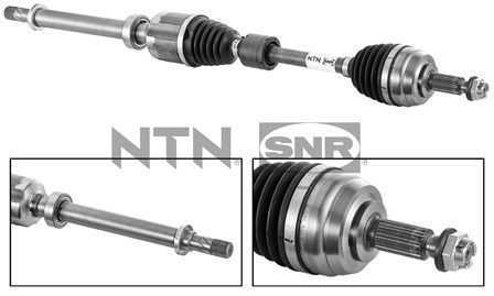 Drivaxel, Fram, Framaxel, framaxel höger Snr DK55.017 SNR