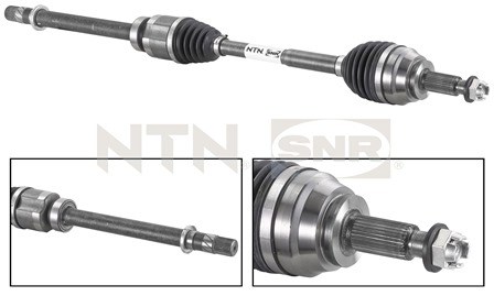 Drivaxel, Fram, Framaxel, framaxel höger Snr DK55.027 SNR