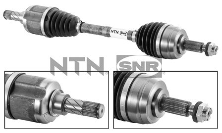 Drivaxel, framaxel vänster Snr DK55.038 SNR