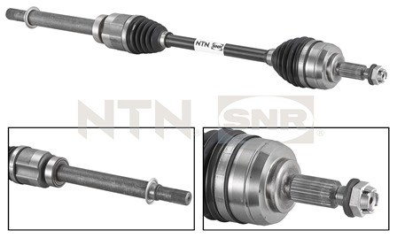 Drivaxel Renault Fluence (l3_), framaxel höger Snr DK55.056 SNR