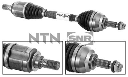 Drivaxel, Fram, Framaxel, framaxel vänster Snr DK55.062 SNR