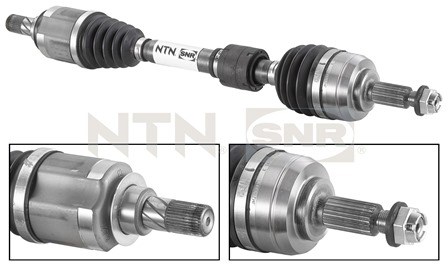 Drivaxel, Fram, Framaxel, framaxel vänster Snr DK55.072 SNR