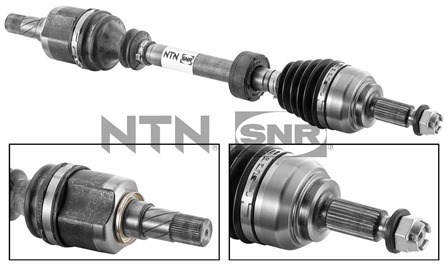Drivaxel Renault Megane Ii (bm0/1_, Cm0/1_), framaxel vänster Snr SNR