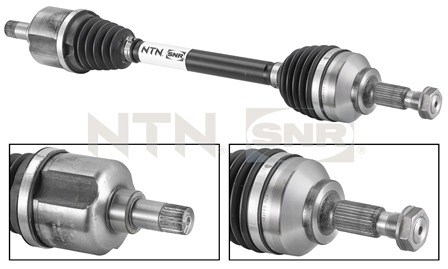 Drivaxel, framaxel vänster Snr DK59.001 SNR