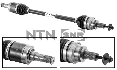 Drivaxel, Bakaxel Snr DK65.002 SNR