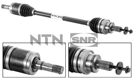 Drivaxel, Bakaxel, Bakaxel höger, Bakaxel vänster Snr DK65.004 SNR