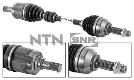 Drivaxel Nissan Qashqai / Qashqai +2 I (j10, Nj10, Jj10e), framax SNR