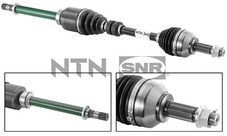 Drivaxel Nissan Qashqai / Qashqai +2 I (j10, Nj10, Jj10e), framax SNR