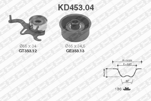 Kamremskit Snr KD453.04 SNR