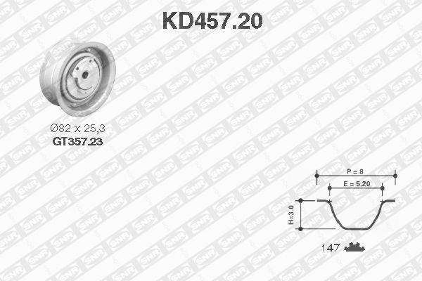 Kamremskit Snr KD457.20 SNR