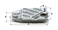 Hydraulikfilter, automatväxellåda Mann-filter H 2014 n KIT MANN-FILTER