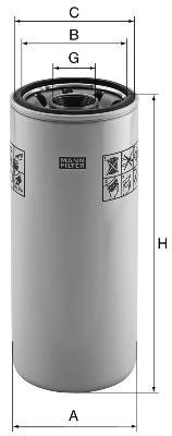 Oljefilter Mann-filter W 11 011 MANN-FILTER