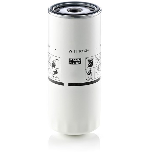 Oljefilter Mann-filter W 11 102/34 MANN-FILTER