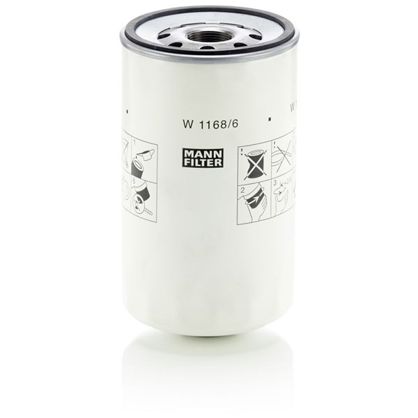 Oljefilter Mann-filter W 1168/6 MANN-FILTER