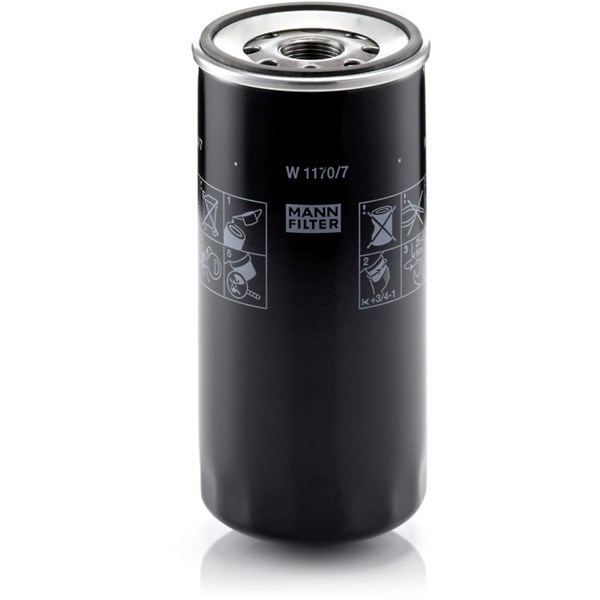 Oljefilter Mann-filter W 1170/7 MANN-FILTER
