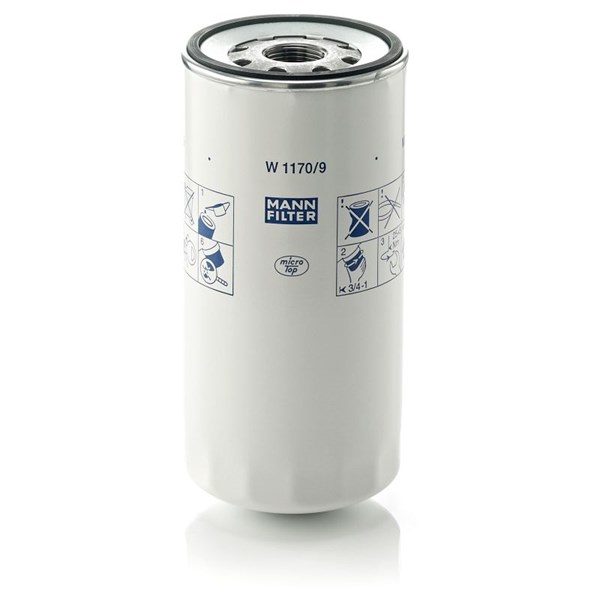 Oljefilter Mann-filter W 1170/9 MANN-FILTER