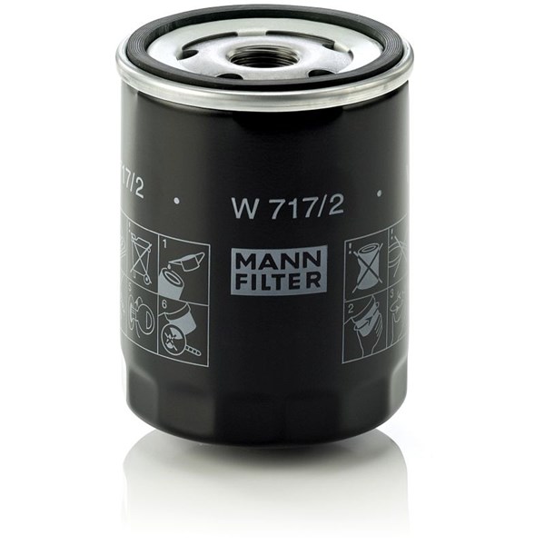 Oljefilter Mann-filter W 717/2 MANN-FILTER