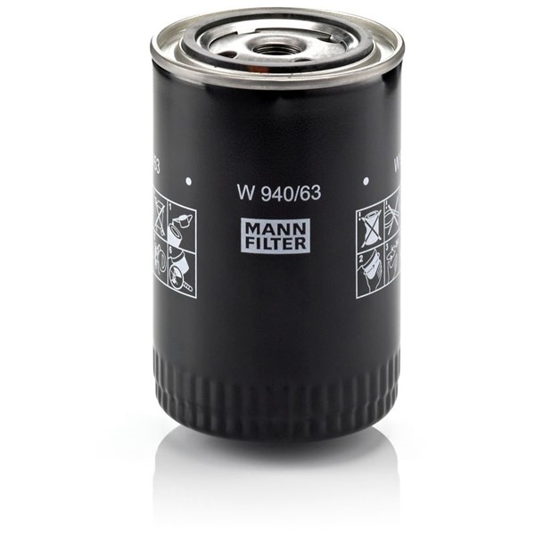 Oljefilter Mann-filter W 940/63 MANN-FILTER