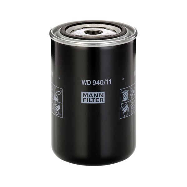 Hydraulikfilter, automatväxellåda Mann-filter WD 940/11 MANN-FILTER
