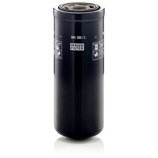 Oljefilter Mann-filter WH 980/3 MANN-FILTER
