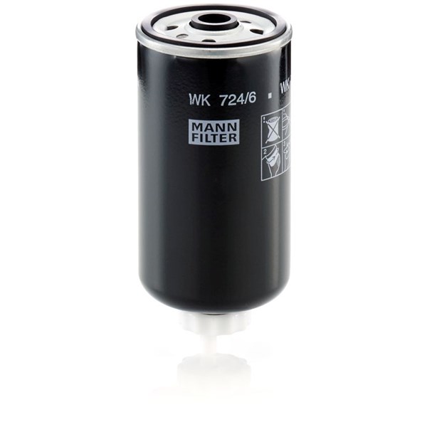 Bränslefilter Mann-filter WK 724/6 MANN-FILTER