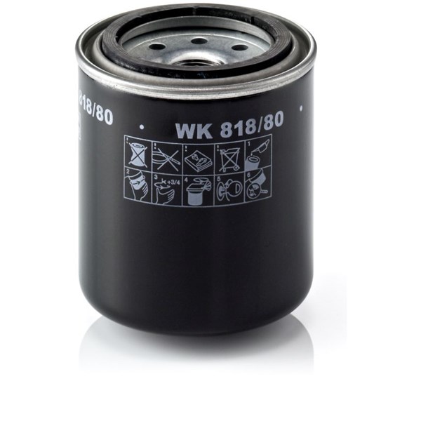 Bränslefilter Mann-filter WK 818/80 MANN-FILTER