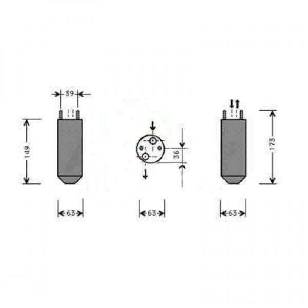 Torkfilter Diederichs 8695001 DIEDERICHS