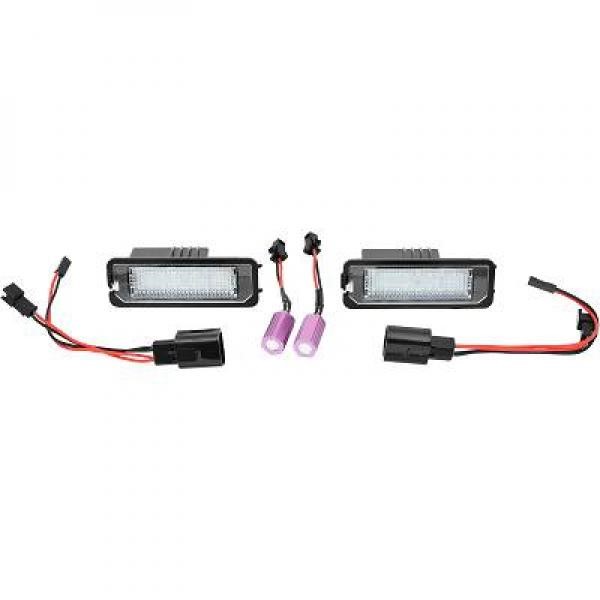 Belysning, registreringsskylt Diederichs Hd tuning 2215392 DIEDERICHS