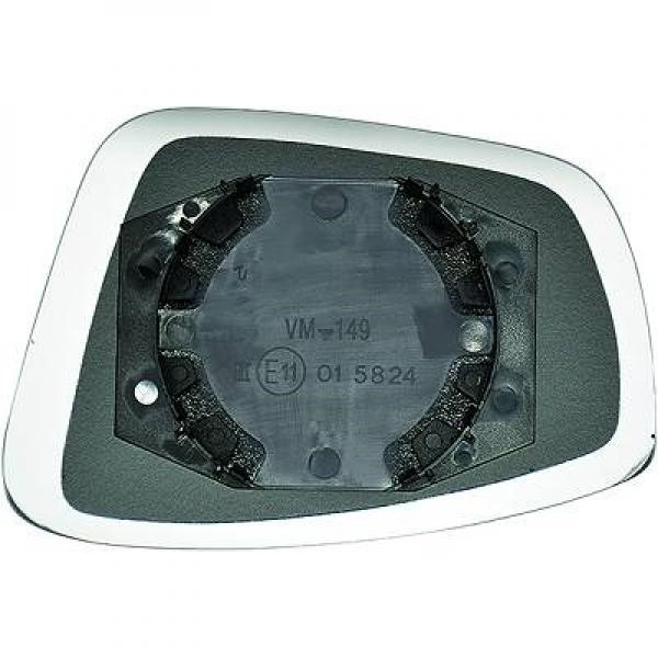 Spegelglas, yttre spegel, Höger Diederichs 7433026 DIEDERICHS