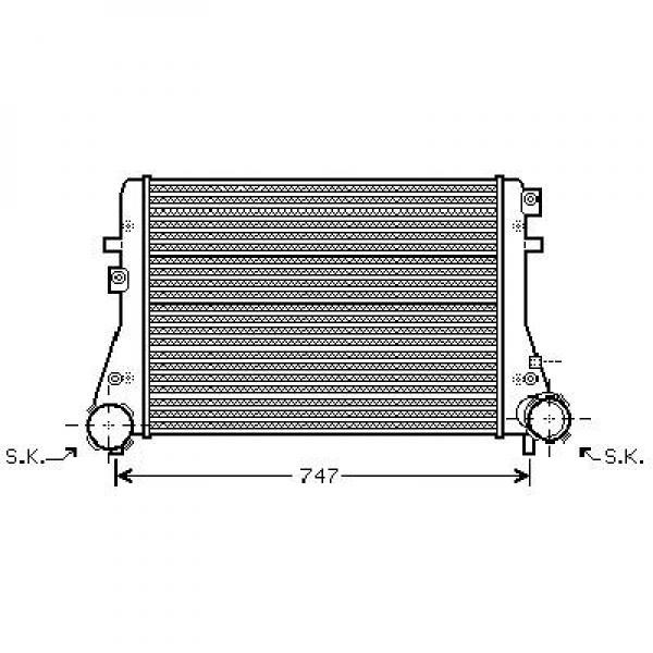 Intercooler Diederichs Diederichs climate DCA1001 DIEDERICHS