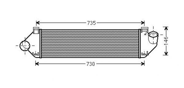 Intercooler Diederichs Diederichs climate DCA1018 DIEDERICHS