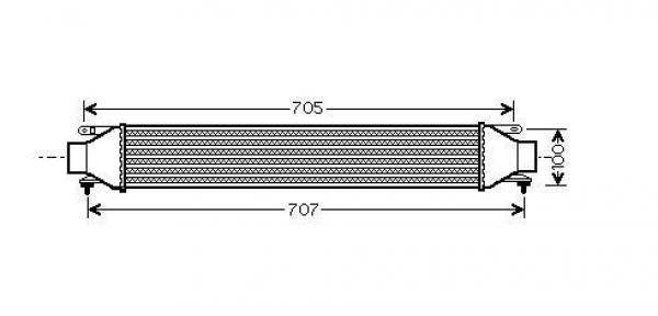 Intercooler Diederichs Diederichs climate DCA1034 DIEDERICHS